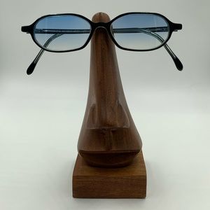 Vintage Kenneth Cole KC305 Black Oval Sunglasses